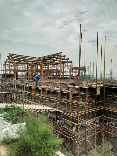韩城市澽水河生态建设开发有限责任公司所承建工程项目9月10日工作